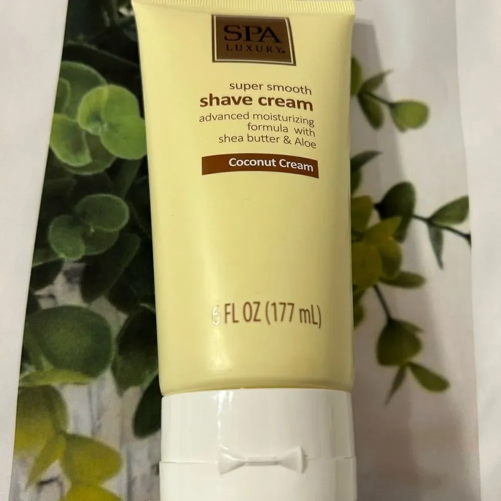 🛍️Coconut Cream Shave Cream - Cream advanced moisturizing formula 6 FLOZ💥